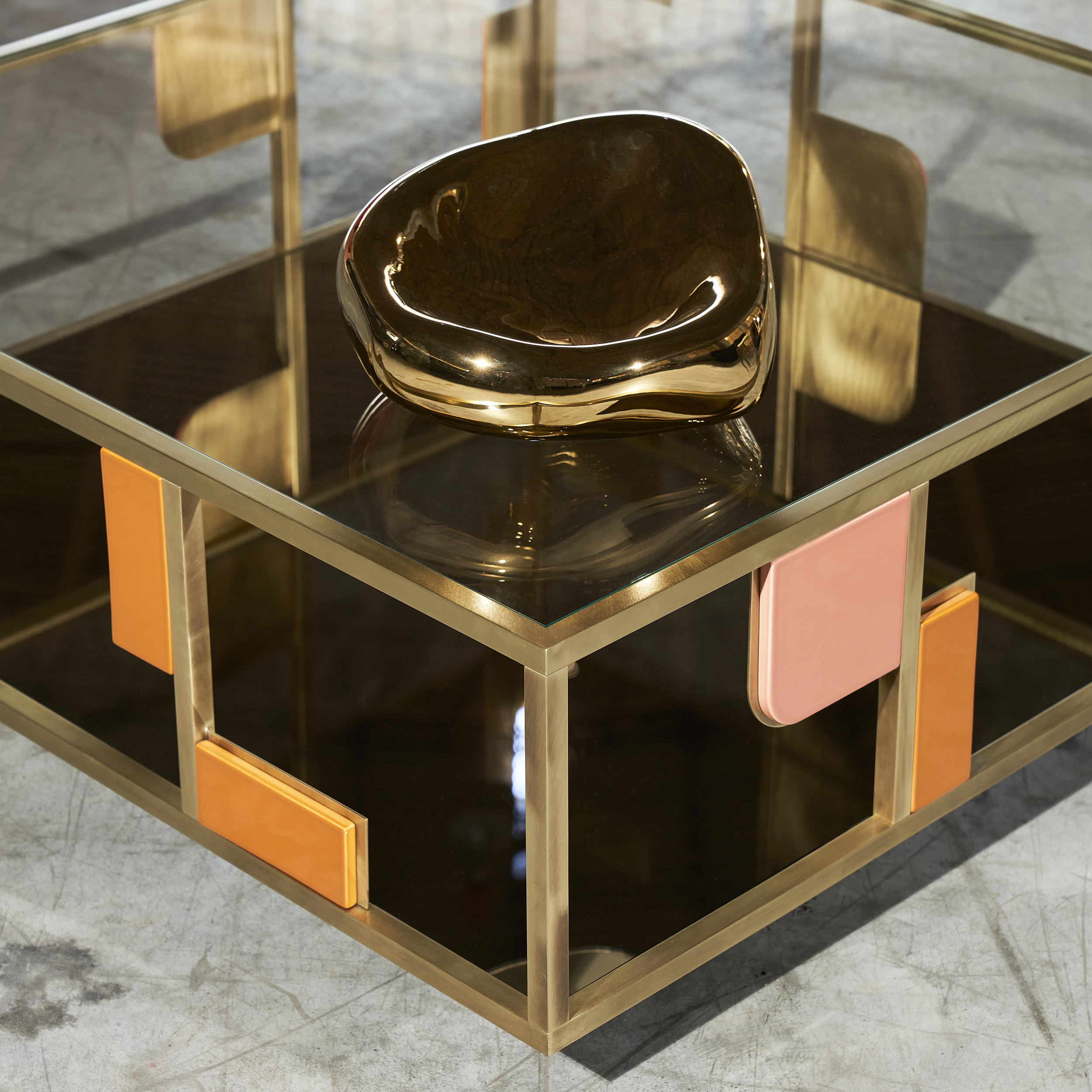 Sunset - Square coffee table 